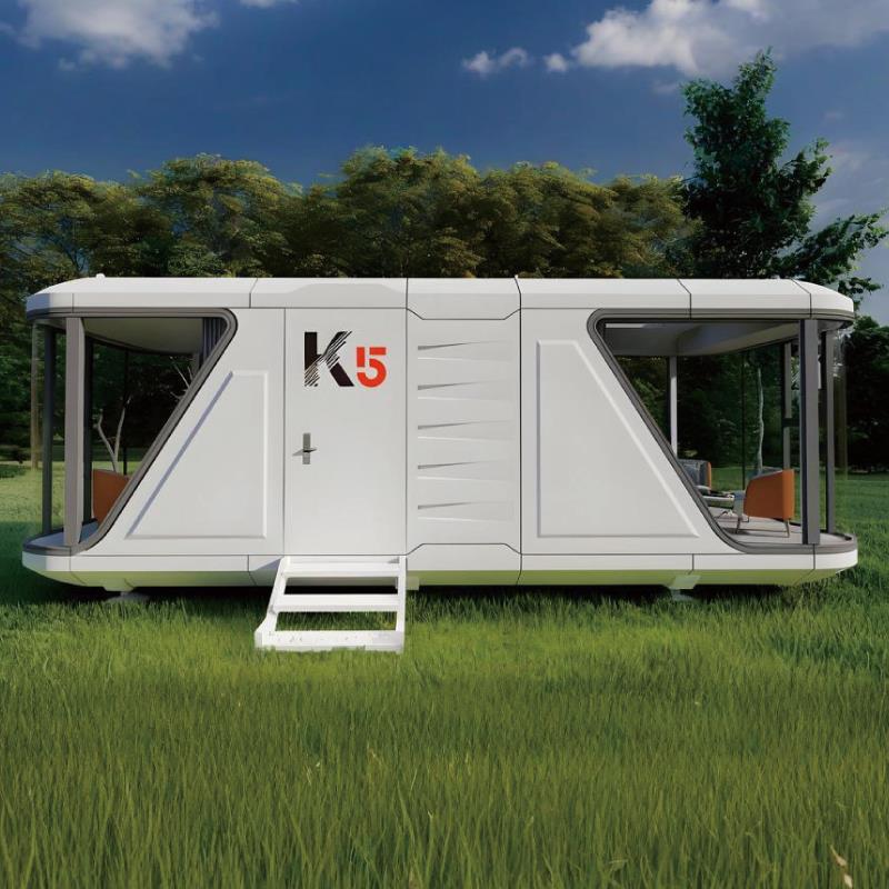 Kolida Prefab Space Capsule Container House Steel Structure Villa Application Modern Design Prefab House Hotel