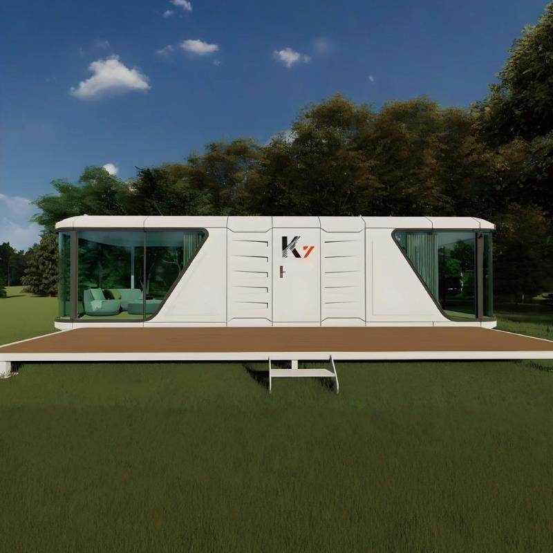 Kolida Prefab Space Capsule Container House Steel Structure Villa Application Modern Design Prefab House Hotel